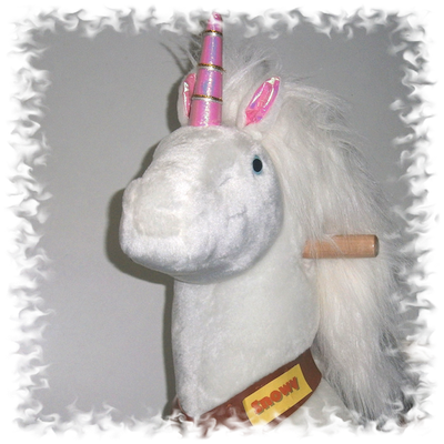 Snowy our Unicorn Mechanical PonyCycle, Ride on Toy Sales and Amusement Rides